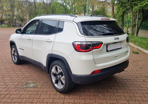 Jeep Compass cena 65900 przebieg: 101000, rok produkcji 2018 z Koło małe 379